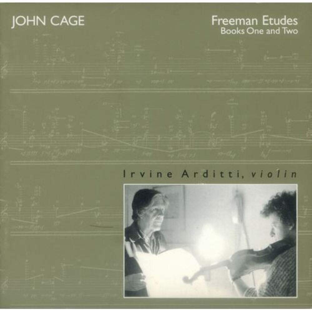 Irvine Arditti - Freeman Etudes 1 & 2  CD